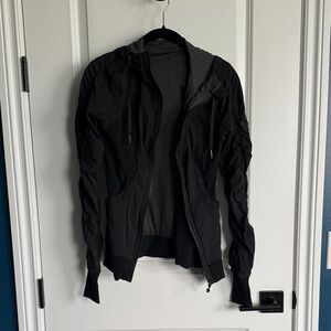 lululemon athletica Black Windbreaker Jacket